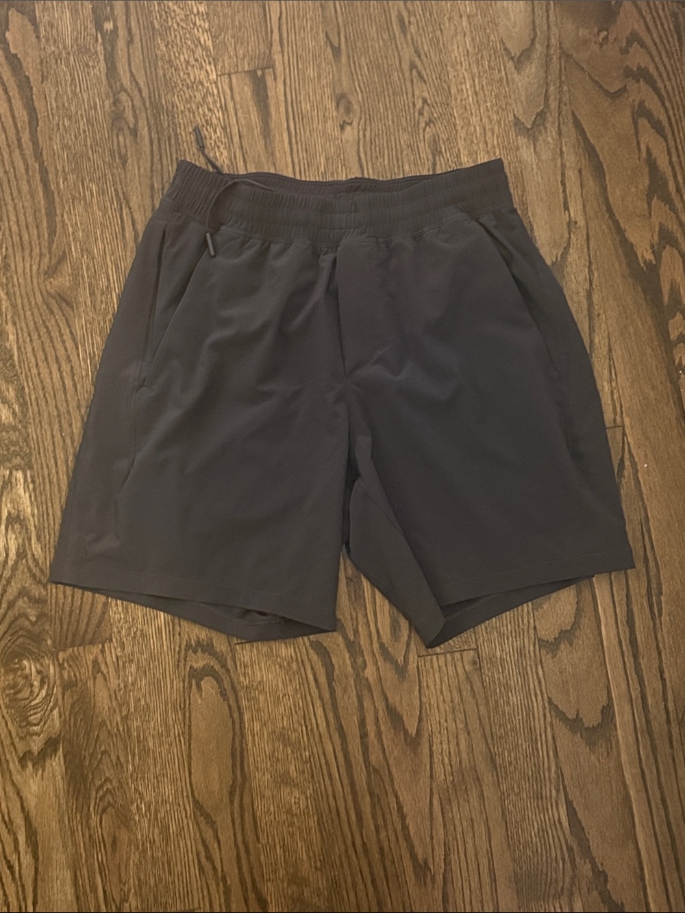 lululemon athletica Men's linerless dark charcoal Athletic Shorts